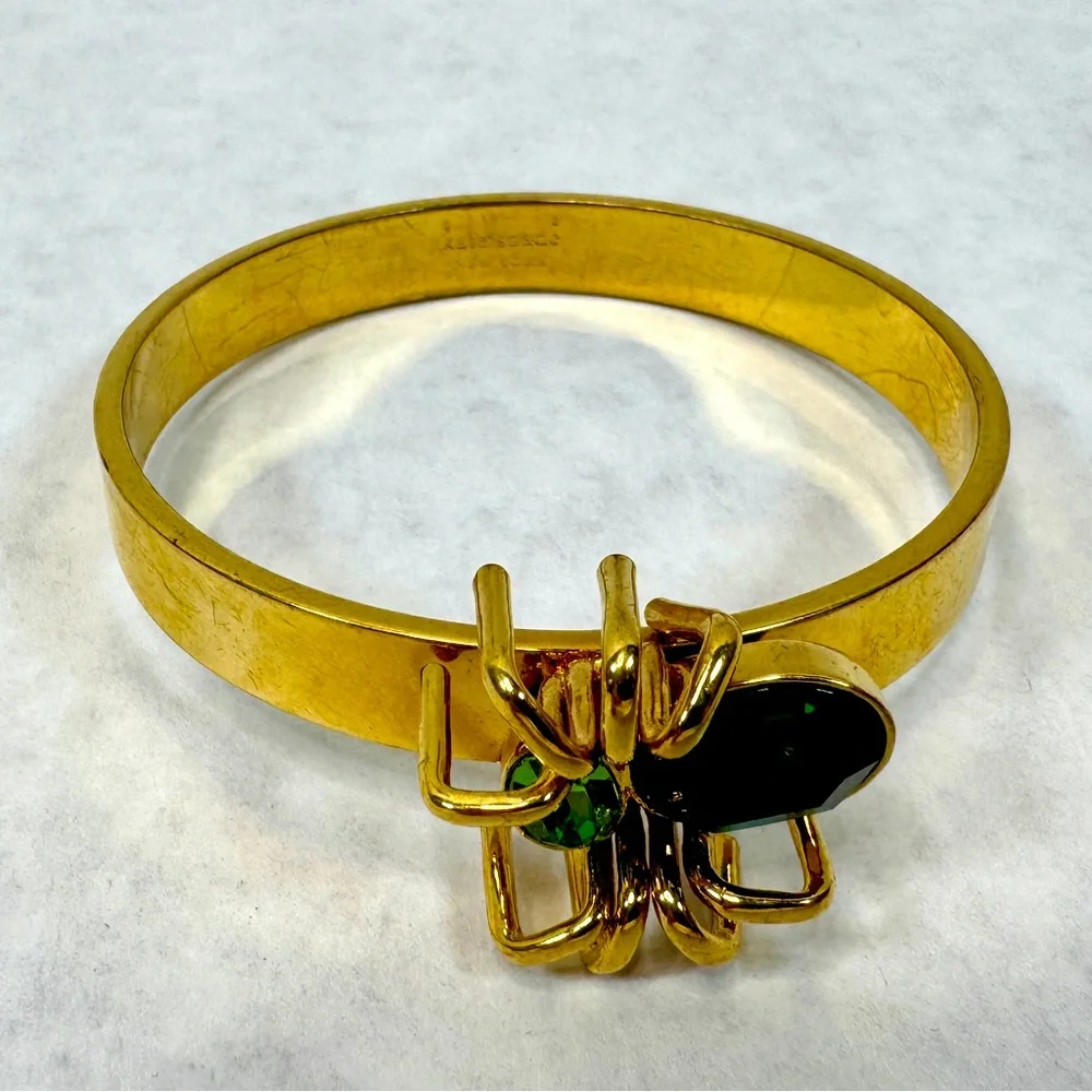 KATE SPADE Rhinestone Spider Bangle Bracelet - Picture 3 of 4